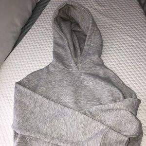 Cropped Grey Sweatshirt